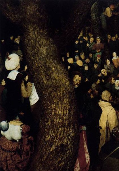 Pieter Bruegel the Elder The Sermon of St John the Baptist